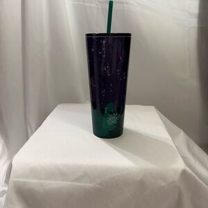 Starbucks Limited Edition Celestial Mermaid Purple and Green Tumbler